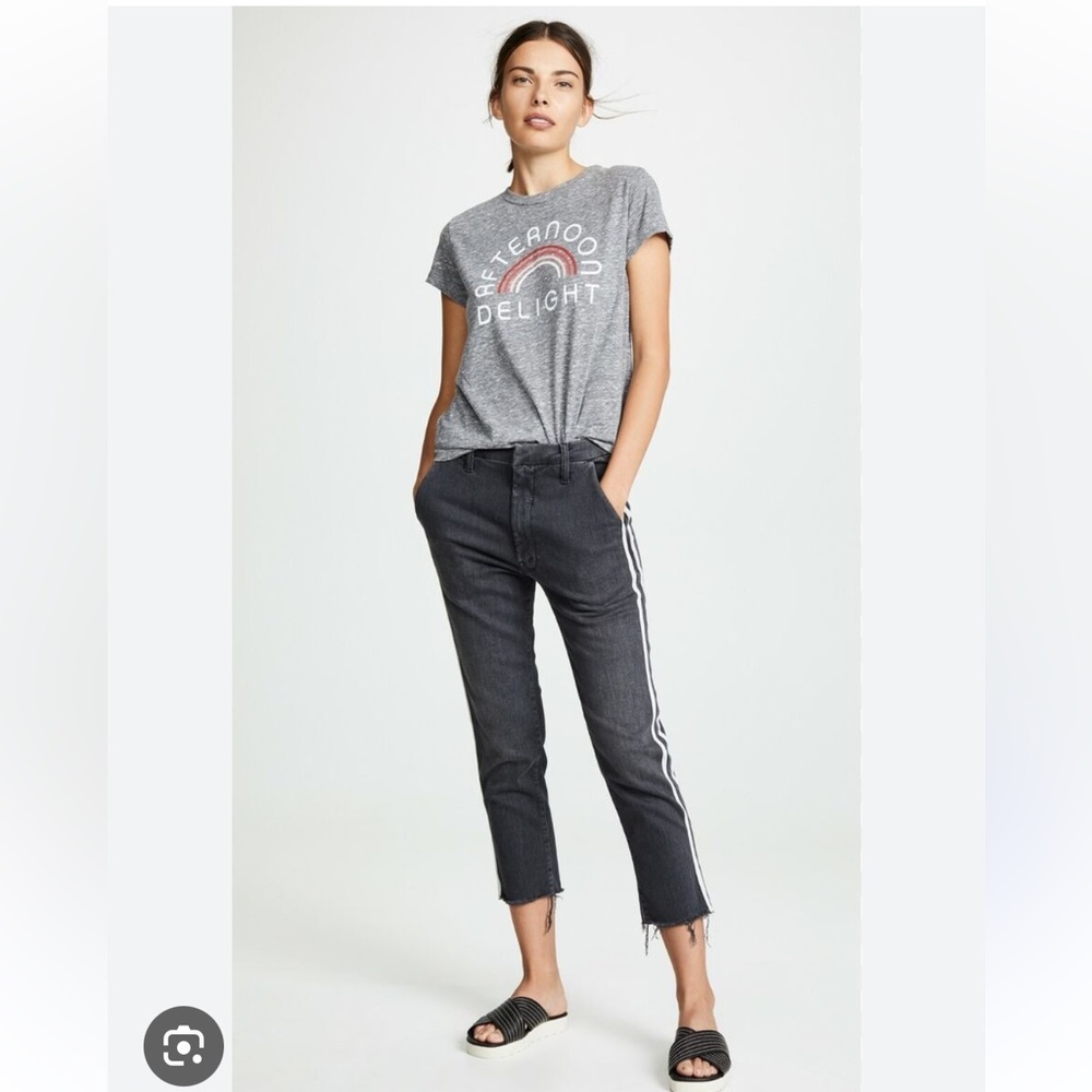 Mother Shaker Prep Fray Jeans